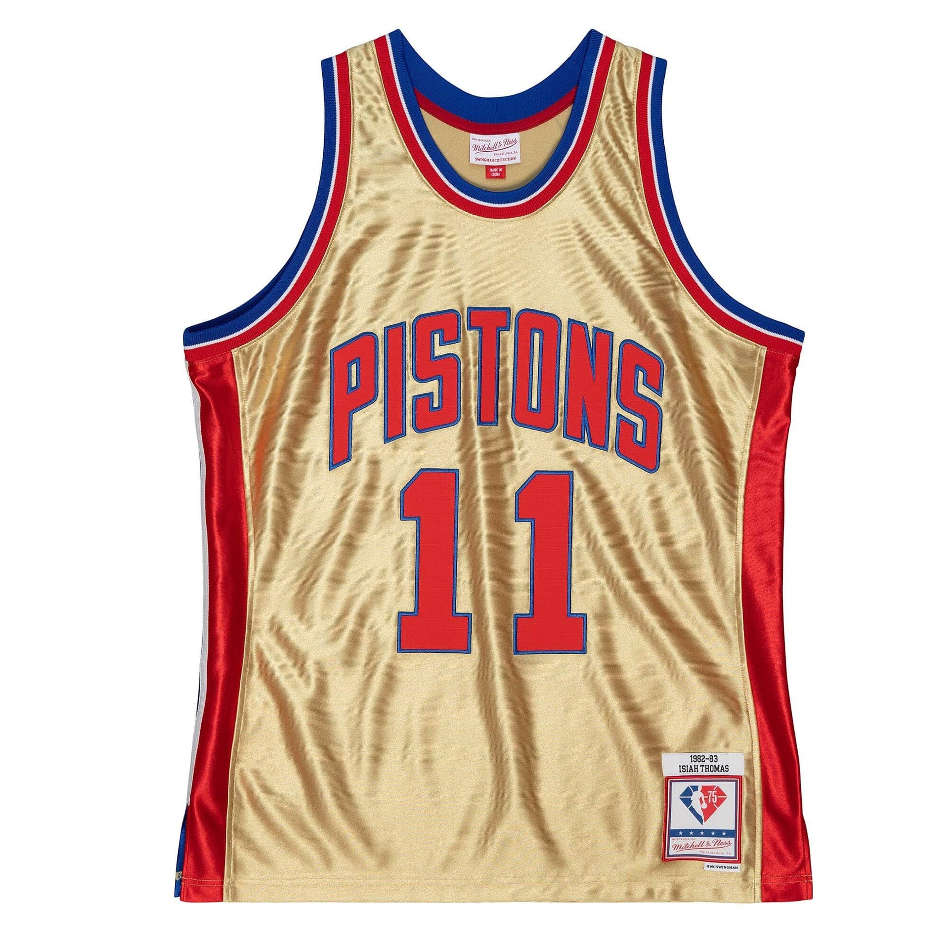 Swingman Isiah Thomas Detroit Pistons 1982-83 Jersey